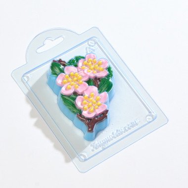 Сакура форма пластиковая — ANYMOLDS ПРОИЗВОДСТВО ПЛАСТИКОВЫХ ФОРМ ДЛЯ МЫЛА, ШОКОЛАДА, ГИПСА