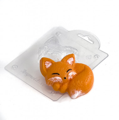 Лисичка форма пластиковая — ANYMOLDS ПРОИЗВОДСТВО ПЛАСТИКОВЫХ ФОРМ ДЛЯ МЫЛА, ШОКОЛАДА, ГИПСА